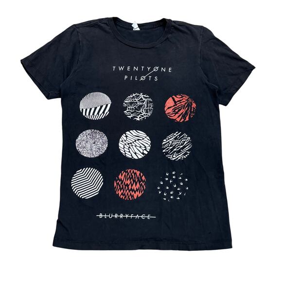 Twenty One Pilots Blurryface Album T Shirt Women's Small Band Tour Tee - Picture 1 of 14